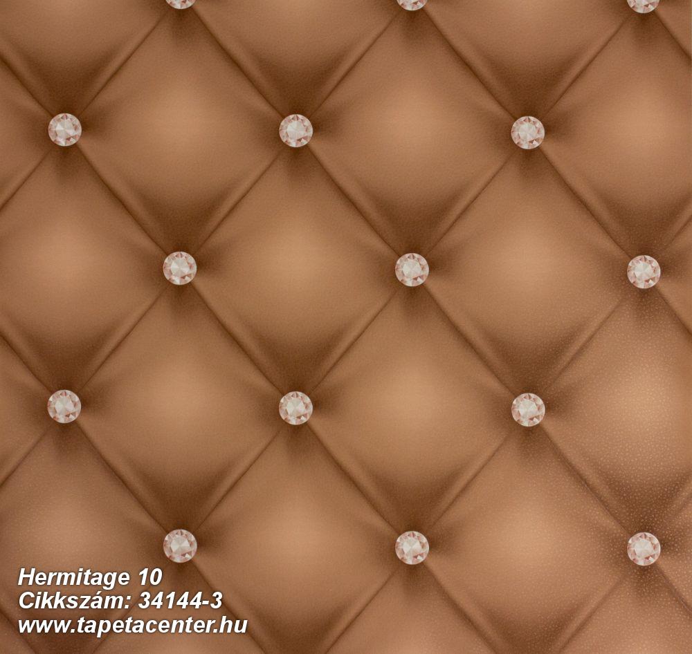 3d hatású,absztrakt,geometriai mintás,metál-fényes,barna,gyöngyház,súrolható,vlies tapéta 